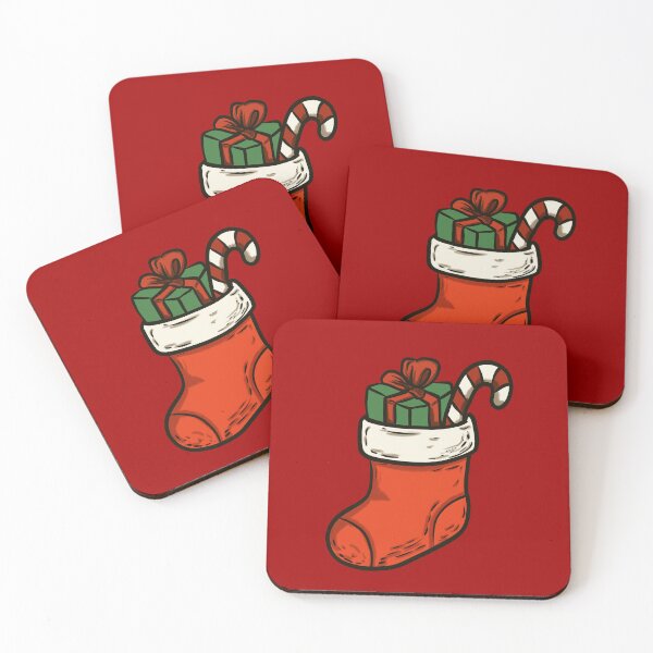 Item preview, Christmas Stocking Illustration | Cute Holiday Art designed and sold by CinthyaNovae.