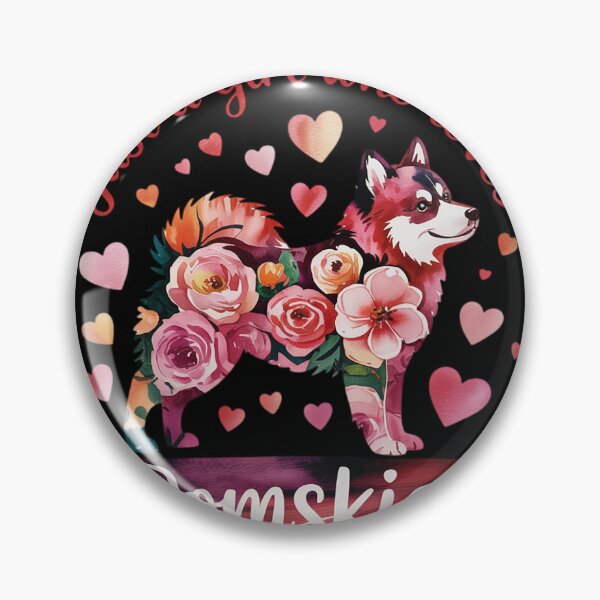 Item preview, Pomsky Just A Girl Who Loves Pomskies Dog Flower Cute Floral  designed and sold by KotexTemu.