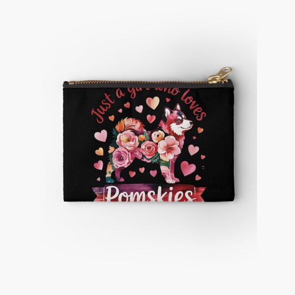 Item preview, Pomsky Just A Girl Who Loves Pomskies Dog Flower Cute Floral  designed and sold by KotexTemu.