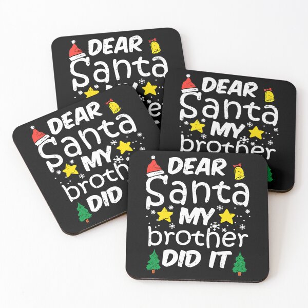Item preview, Retro Vintage Dear Santa It Christmas Funny My Holiday Did Brother designed and sold by MediarMedic.