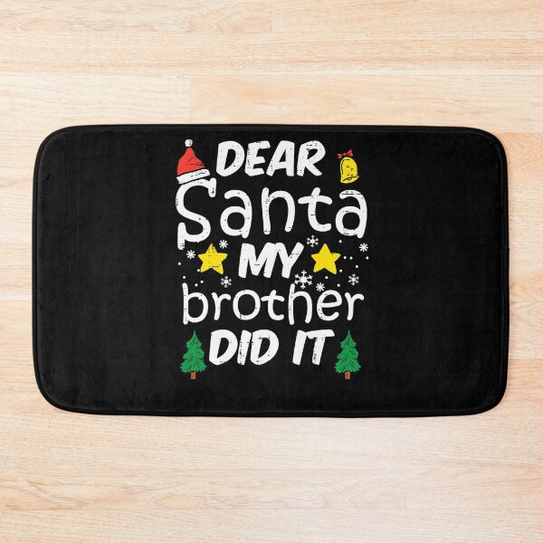 Item preview, Retro Vintage Dear Santa It Christmas Funny My Holiday Did Brother designed and sold by MediarMedic.