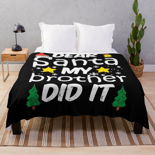 Item preview, Retro Vintage Dear Santa It Christmas Funny My Holiday Did Brother designed and sold by MediarMedic.
