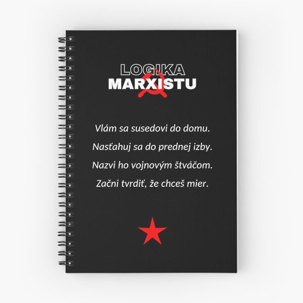 Aperçu de l'œuvre Logika Marxistu - Sused (Zápisník) créée et vendue par Forjanovci.