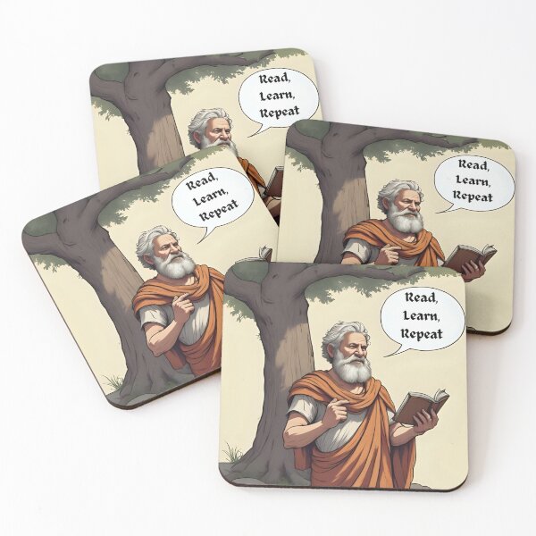 Item preview, Aristotle's advice; Read, Learn, Repeat designed and sold by WerndduPress.