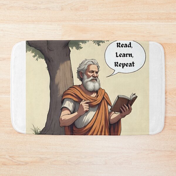 Item preview, Aristotle's advice; Read, Learn, Repeat designed and sold by WerndduPress.