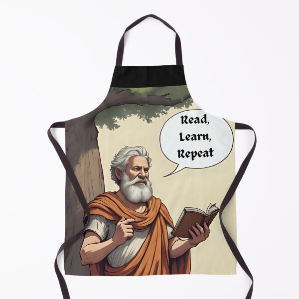 Item preview, Aristotle's advice; Read, Learn, Repeat designed and sold by WerndduPress.