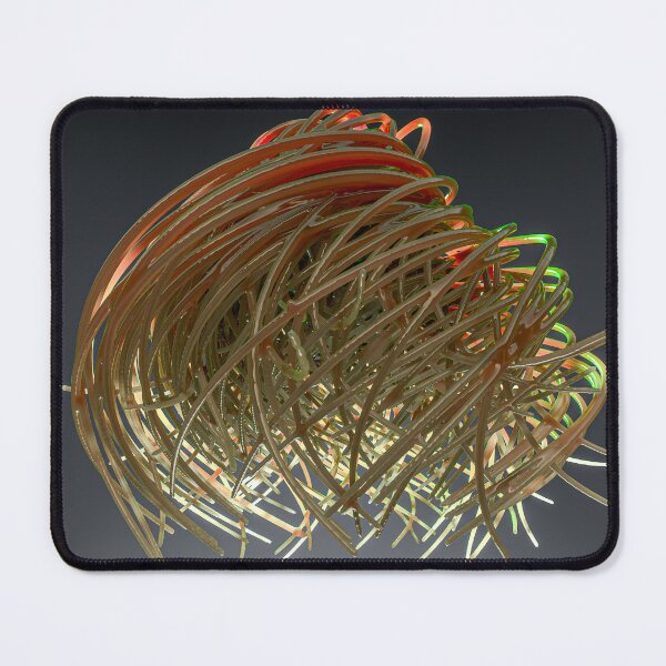 Item preview, Abstract Strands 3D Digital Sculpture | Organic Industrial Dystopian Form designed and sold by Keltoi-art.