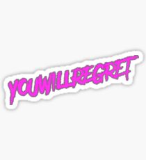 youwillregret - Ski Mask The Slump God Sticker