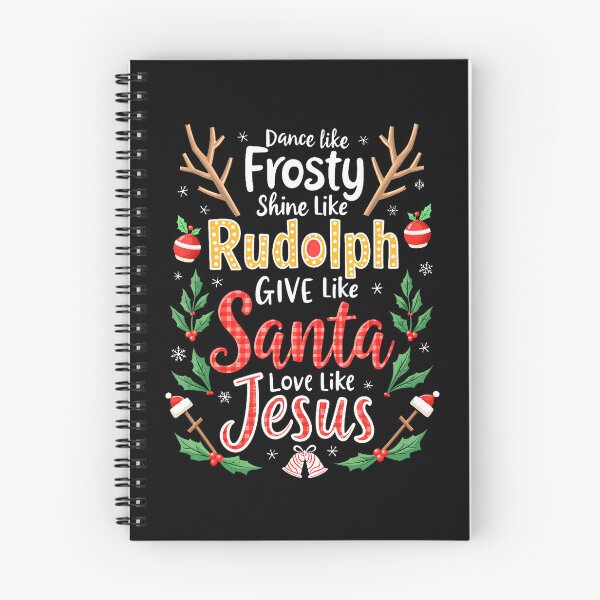 Item preview, Xmas Jesus Christian Dance Like Frosty Shine Like Rudolph designed and sold by KristyCharleen.