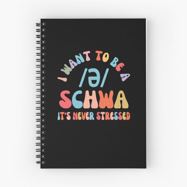 Item preview, I Want To Be A Schwa It's Never Stressed Science Of Reading designed and sold by PrintItStudio.