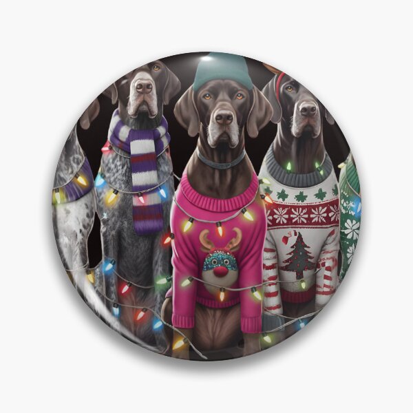 Item preview,  GSP, GSP Christmas, German shorthaired pointer christmas, dog mom, gift designed and sold by DesignDenDo ⭐⭐⭐⭐⭐.