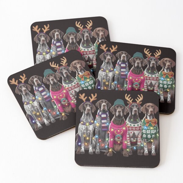 Item preview,  GSP, GSP Christmas, German shorthaired pointer christmas, dog mom, gift designed and sold by DesignDenDo ⭐⭐⭐⭐⭐.
