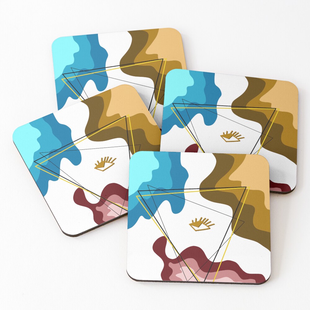 Item preview, Coasters (Set of 4) designed and sold by Rorolaxy03.