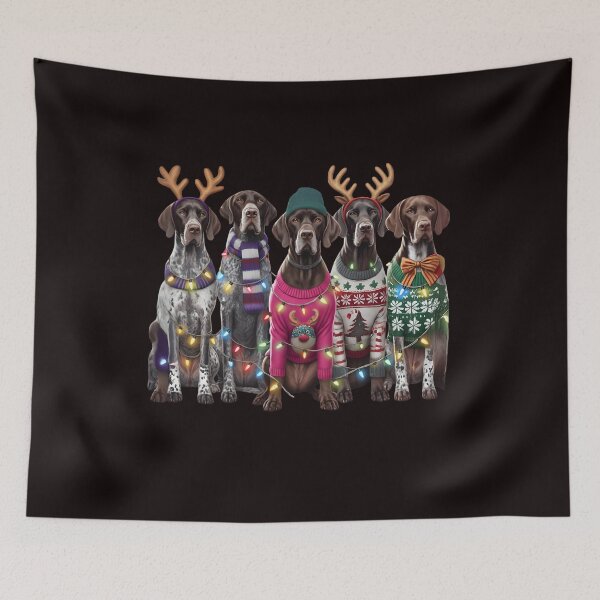 Item preview,  GSP, GSP Christmas, German shorthaired pointer christmas, dog mom, gift designed and sold by DesignDenDo ⭐⭐⭐⭐⭐.