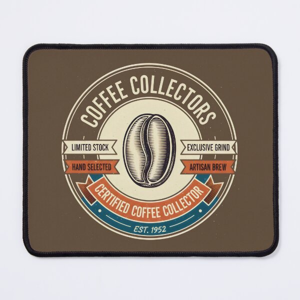 Item preview, Certified Coffee Collector Artisan Brew Vintage Emblem designed and sold by SplashTastic.