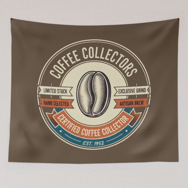 Item preview, Certified Coffee Collector Artisan Brew Vintage Emblem designed and sold by SplashTastic.