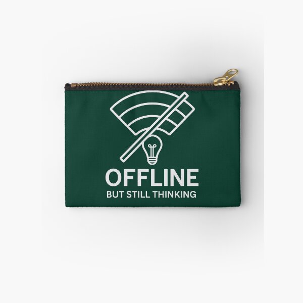 Item preview, Offline But Still Thinking | Introvert Digital Detox Gift designed and sold by Ink & Intent.