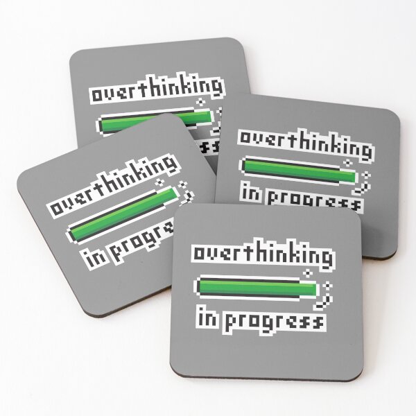 Item preview, Overthinking In Progress designed and sold by alpervibes.