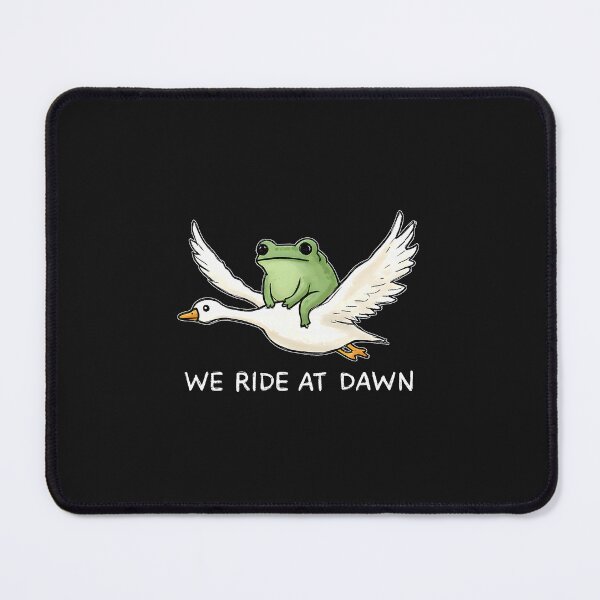 Item preview, Frog Goose Ride At Dawn Scene With  designed and sold by Han1986.