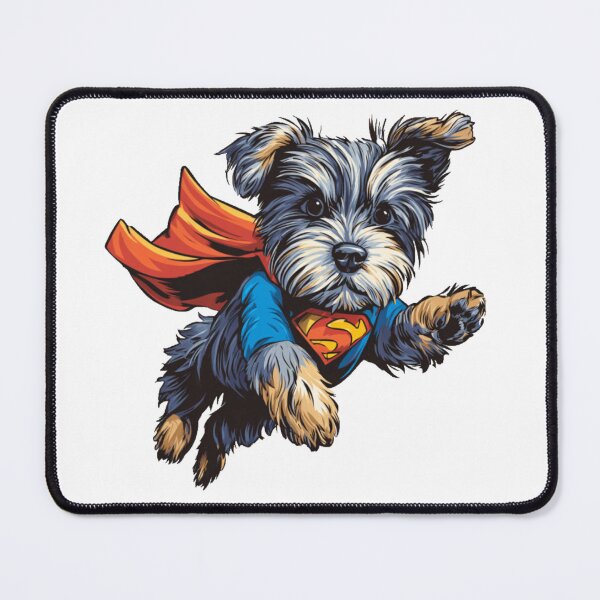 Item preview, Super hero puppy yorkshire designed and sold by SmileshareShop.