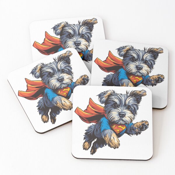 Item preview, Super hero puppy yorkshire designed and sold by SmileshareShop.