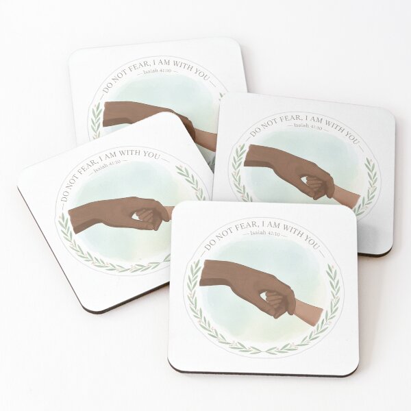 Item preview, Fear Not Isaiah 41:10 Christian Sticker designed and sold by vineartstudio.