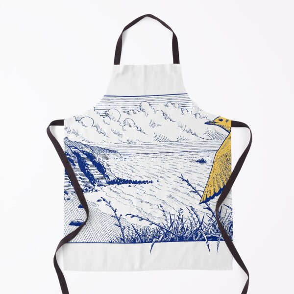 Item preview, Seaside Bird Flight Pen and Ink drawing designed and sold by fachhdy.