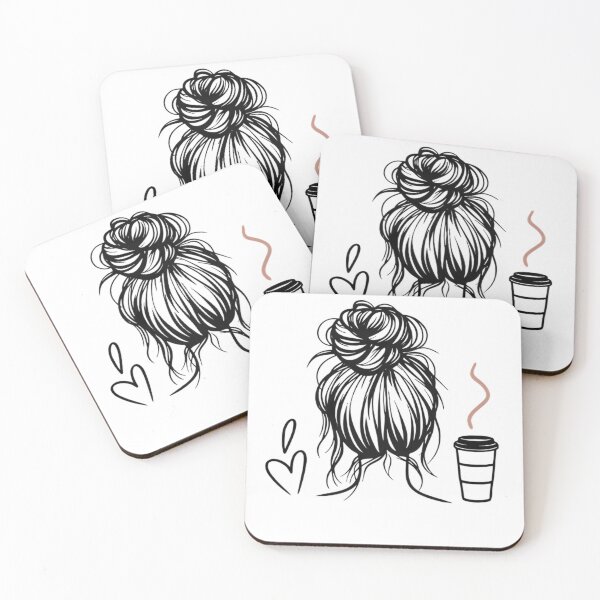 Item preview, Messy Bun Getting Stuff Done Mom t-shirt gift designed and sold by DrawDrip.