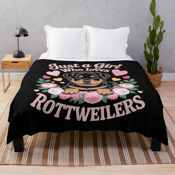 Item preview, Rottweiler Dog Lover Just A Girl Who Loves Rottweilers designed and sold by KotexTemu.