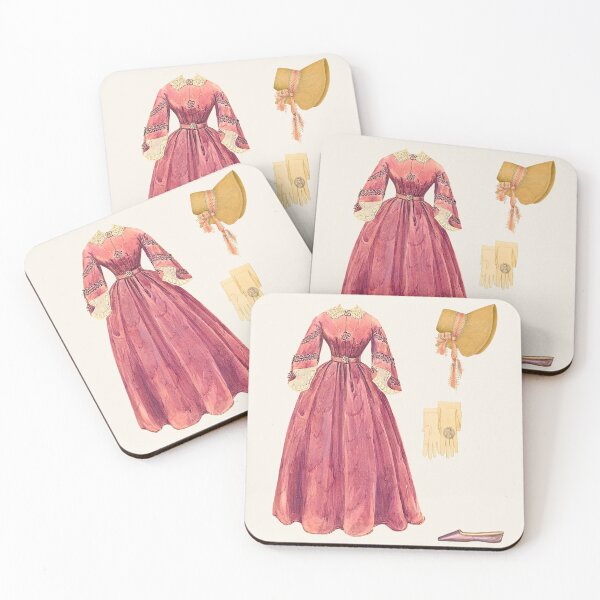 Item preview, Victorian Fashion Ensembl by Jessie M. Benge (1935-1942) // Public Domain designed and sold by Vernissage-dart.