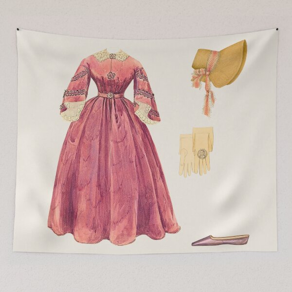 Item preview, Victorian Fashion Ensembl by Jessie M. Benge (1935-1942) // Public Domain designed and sold by Vernissage-dart.