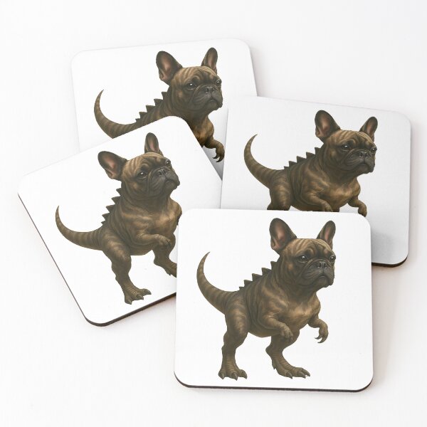 Item preview, French Bulldog as a T-Rex designed and sold by MrBooch.