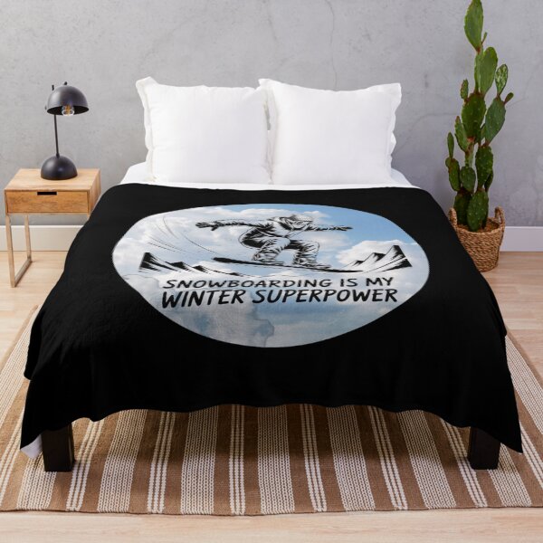 Item preview, Snowboarding Is My Winter Superpower designed and sold by mirciashop.