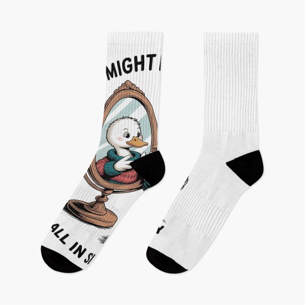 Item preview, Goose Might Have To Call In Silly Today  designed and sold by lilLilaBatArt.