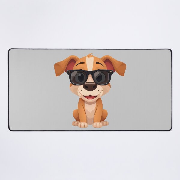 Item preview, Cool Dog in Sunglasses - Pupper with Attitude designed and sold by ArtCustomDesign.