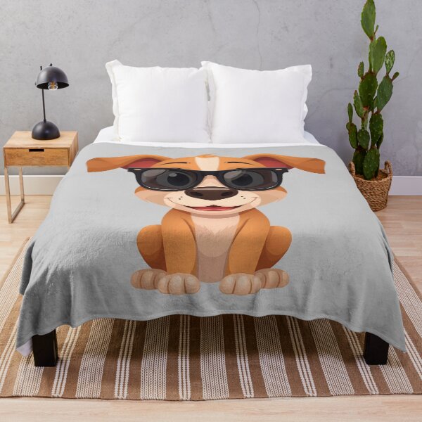 Item preview, Cool Dog in Sunglasses - Pupper with Attitude designed and sold by ArtCustomDesign.