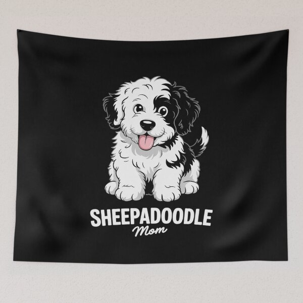 Item preview, Sheepadoodle Dog Mom  designed and sold by KotexTemu.