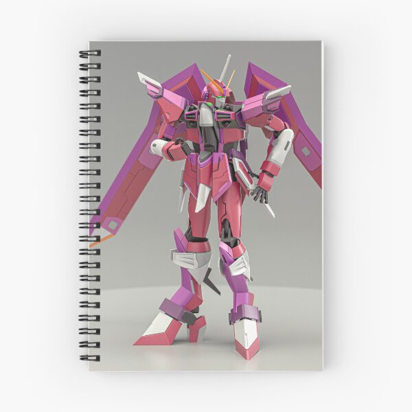 Item preview, Pink Gundam 3D Mecha Angular Wings | Robotic Science Fiction Art Collection designed and sold by Keltoi-art.