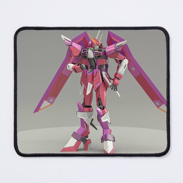 Item preview, Pink Gundam 3D Mecha Angular Wings | Robotic Science Fiction Art Collection designed and sold by Keltoi-art.