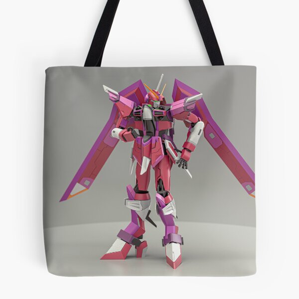 Item preview, Pink Gundam 3D Mecha Angular Wings | Robotic Science Fiction Art Collection designed and sold by Keltoi-art.