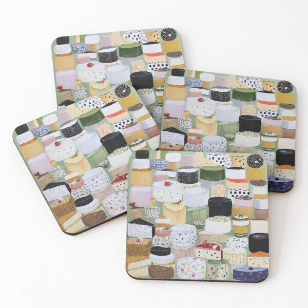 Item preview, VARIETY OF CHEESES ON DISPLAY illustration.2 designed and sold by lautir.