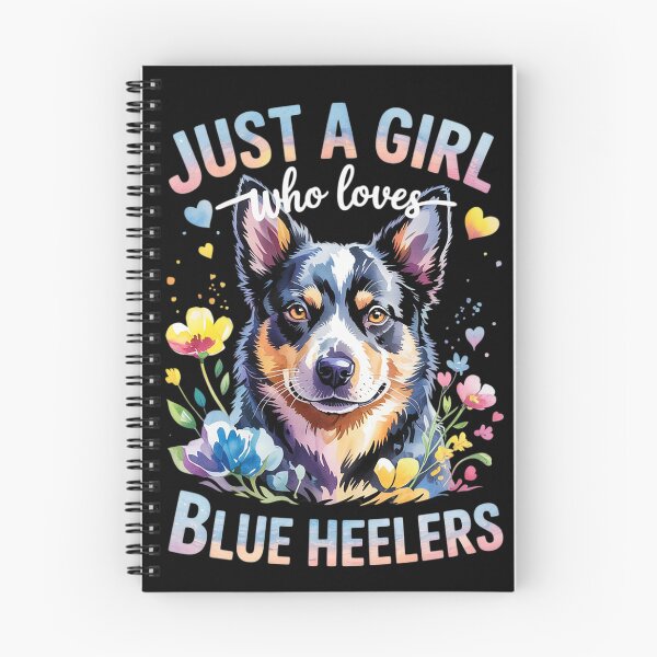 Item preview, ust A Girl Who Loves Blue Heeler Dog Women and Girls  designed and sold by KotexTemu.