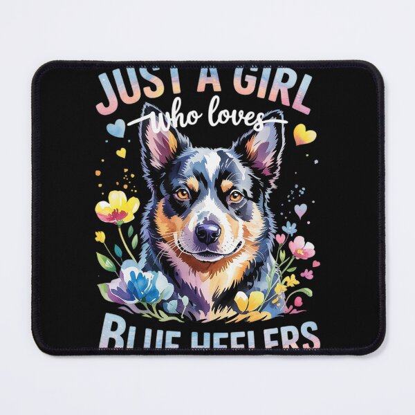 Item preview, ust A Girl Who Loves Blue Heeler Dog Women and Girls designed and sold by KotexTemu.