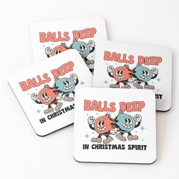 Item preview, Vintage Deep Christmas Balls Couple Holiday Happy Quote In designed and sold by JasonesNance.