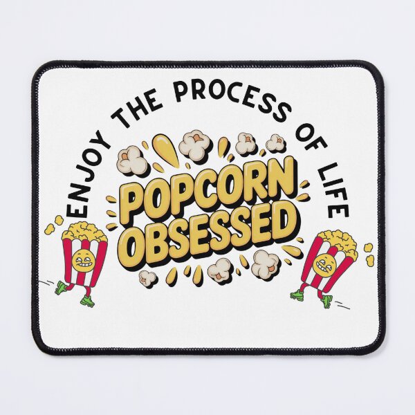 Item preview, Popcorn Obsessed Funny Snack Lover T-Shirt designed and sold by palavdip.