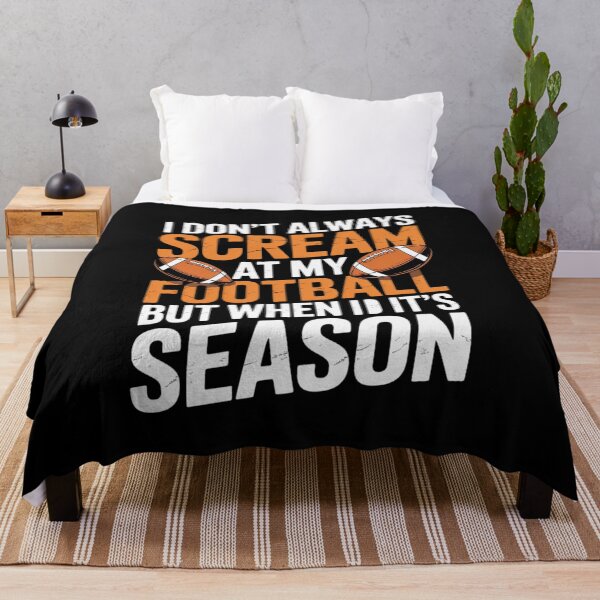 Item preview, I Don't Scream At My Television But It's Football Season  designed and sold by lilLilaBatArt.