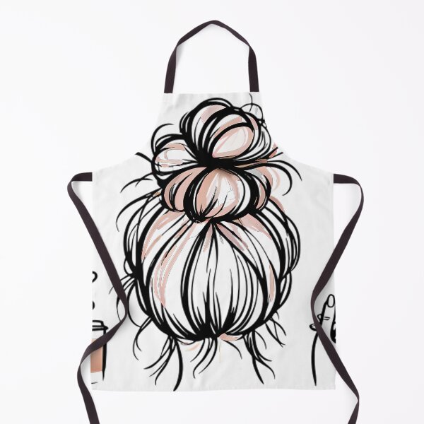 Item preview, Messy Bun Coffee Girl Boss Life designed and sold by DrawDrip.