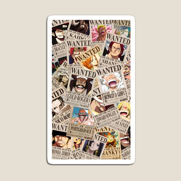 Item preview, Anime Pirate Bounty Poster Collage – Vintage Adventure Wall Art designed and sold by Dyan4.
