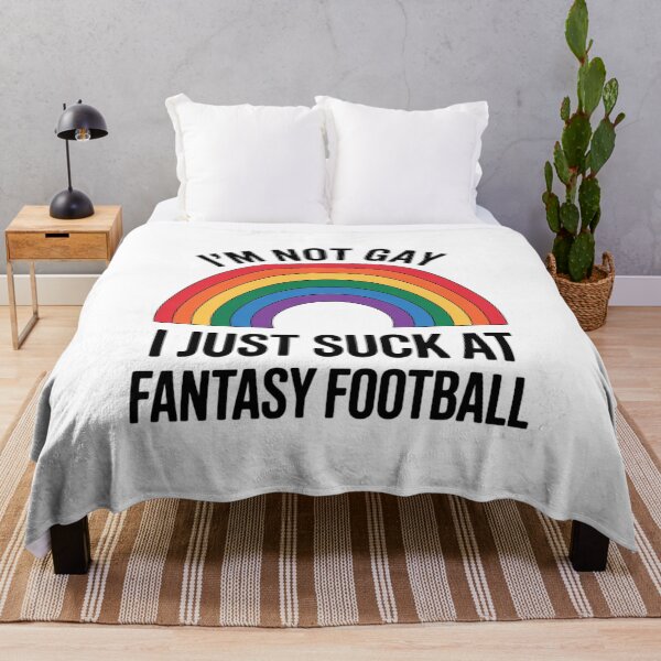 Item preview, I Suck At Fantasy Football designed and sold by lilLilaBatArt.