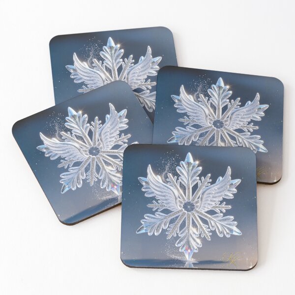 Item preview, Crystal Seraph Snowflake クリスタルセラフィムの雪の結晶 designed and sold by CamillaCreation.